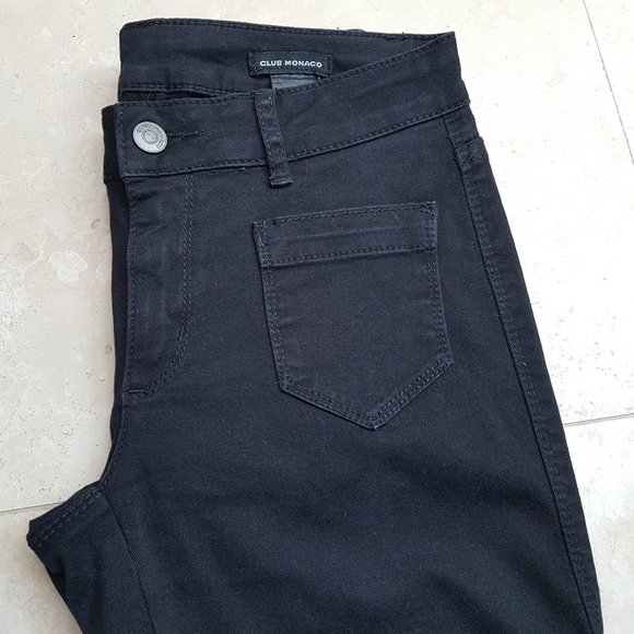 Club Monaco Black Slim Fit Jeans - Picture 3 of 10